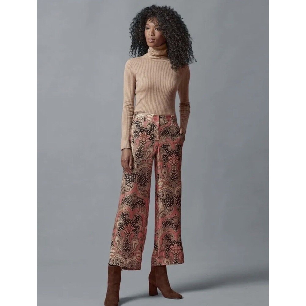 J.Mclaughlin Marlee Silk Blend Pants in Ashler Size 6